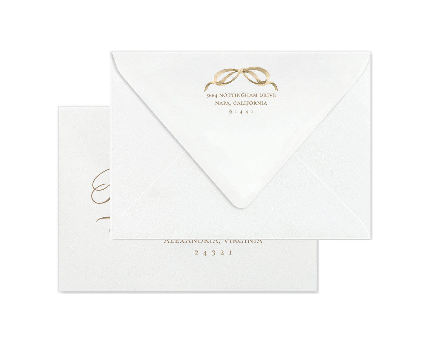 Ribbons and Wrappings Christmas Cards - Birch