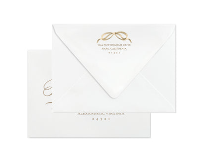 Ribbons and Wrappings Christmas Cards - Birch