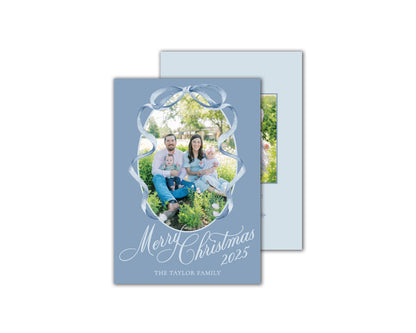 Ribbons and Wrappings Christmas Cards - Blue