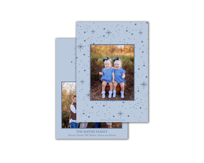 Three Wise Men Christmas Cards – Blue