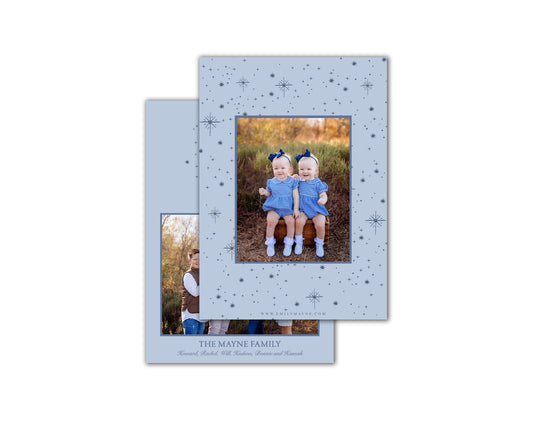 Three Wise Men Christmas Cards – Blue