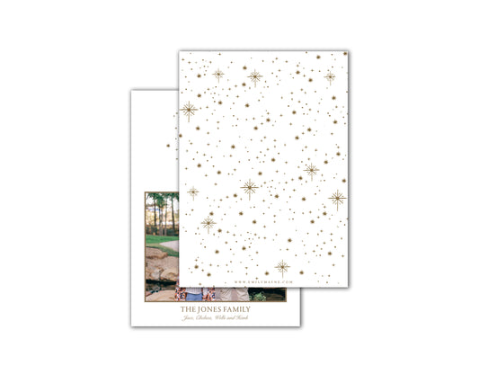 Three Wise Men Christmas Cards – Gold