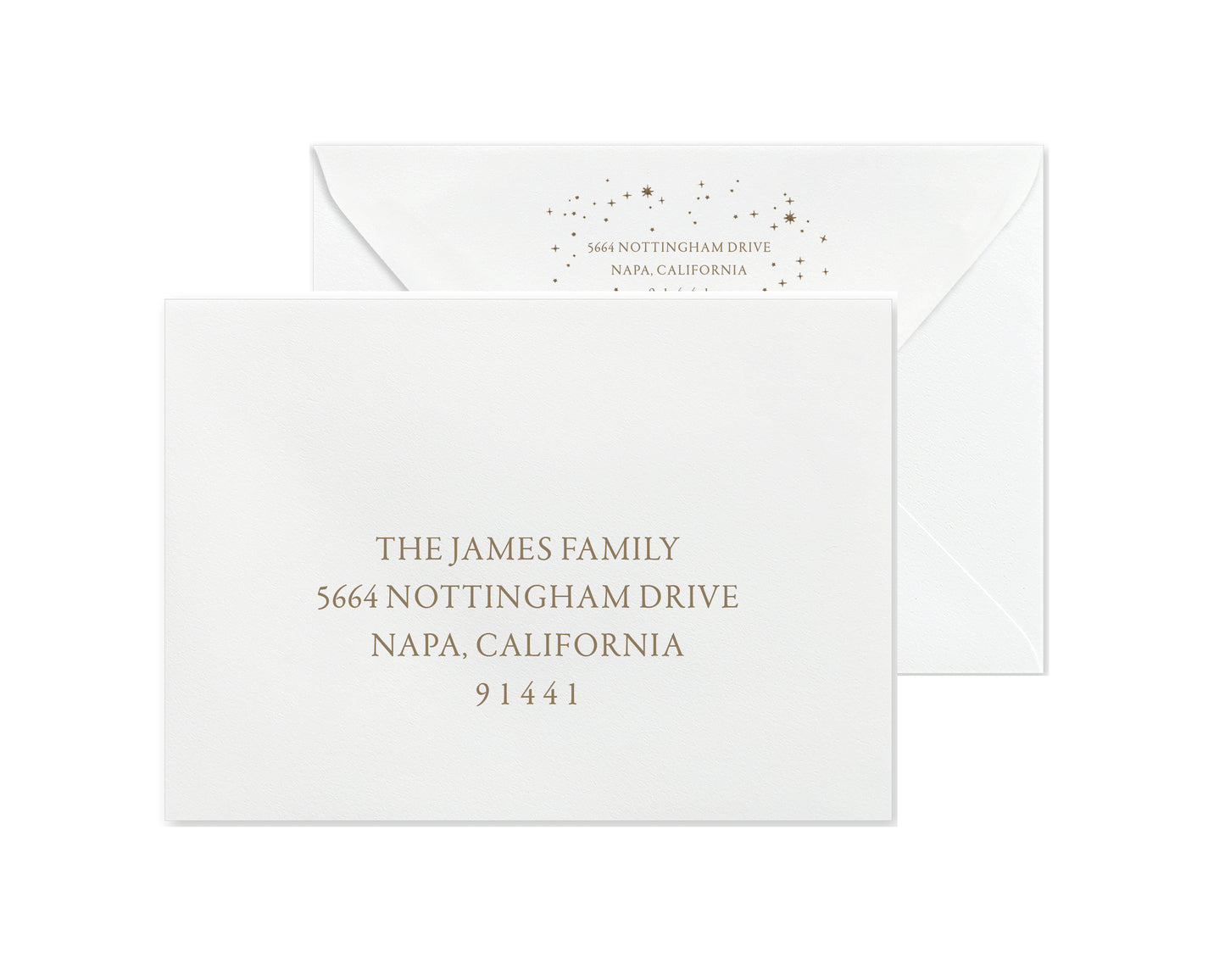 Three Wise Men Christmas Cards – Gold